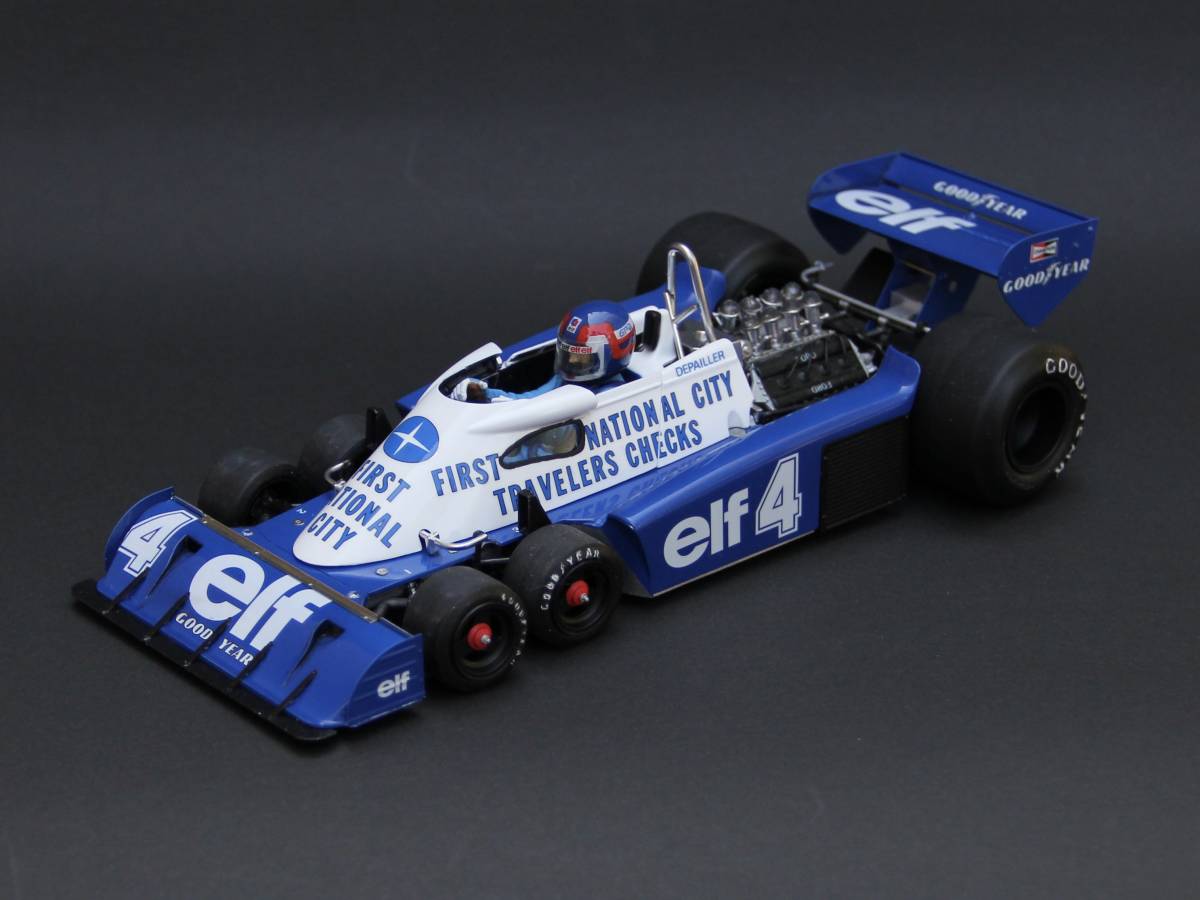 タミヤ 1/20 タイレル P34(1977年モナコGP) 塗装済み完成品 ティレル