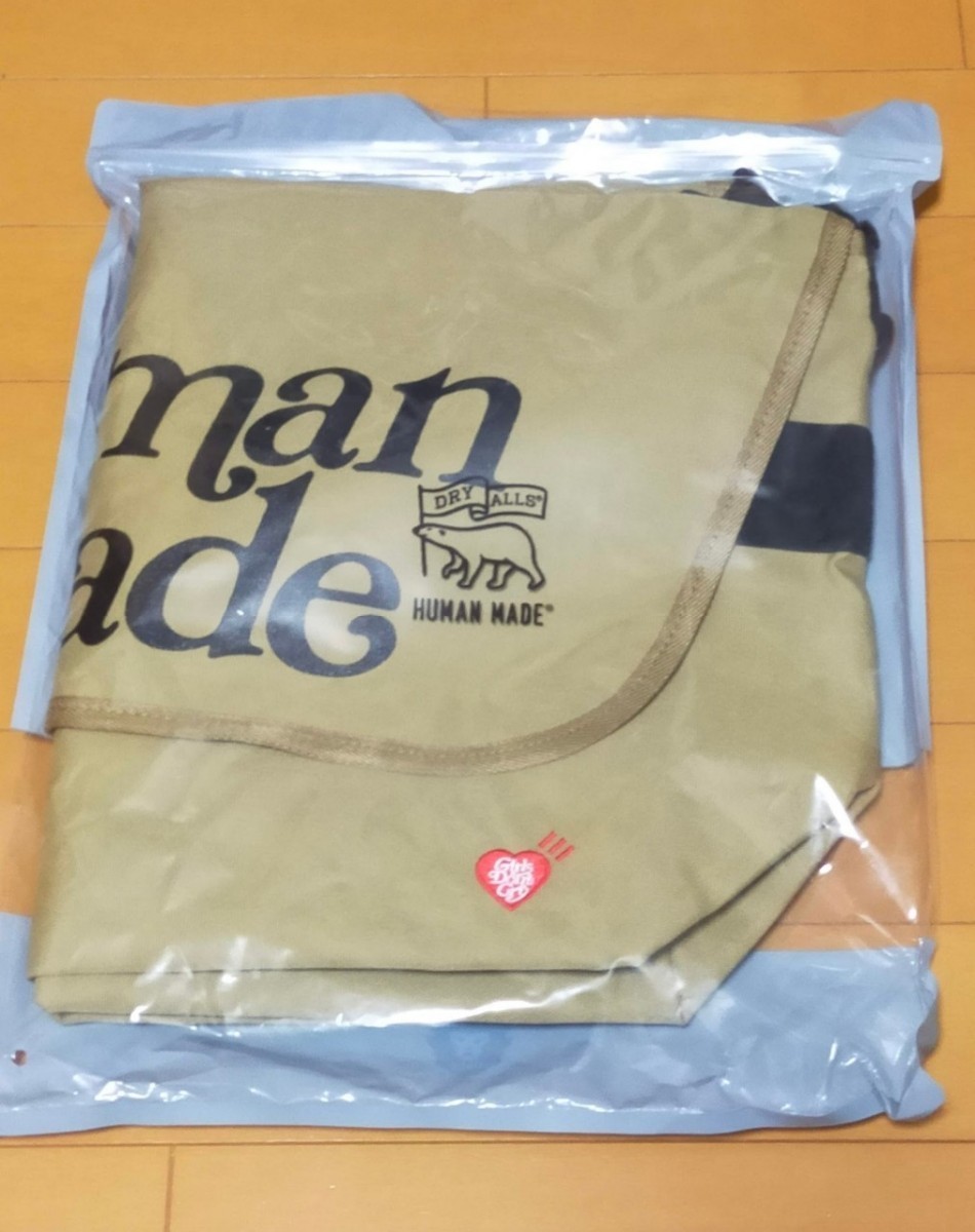 human made ヒューマンメイド メッセンジャー バッグ ベージュ human made ヒューマンメイド メッセンジャー バッグ ベージュ