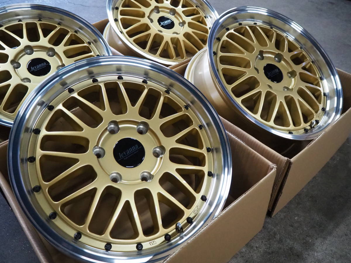 人気定番の 即納 新品 車検対応 ブラック 深リム 高級 メッシュ