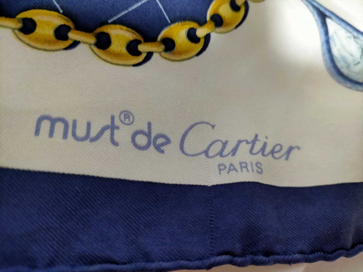 ヤフオク! - must de Cartier マストドゥカルティエ 大判スカ