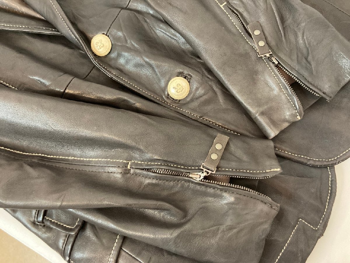 COMME CA DE MODE MEN Comme Ca Du Mode Men sheep leather ram leather tailored jacket men's S