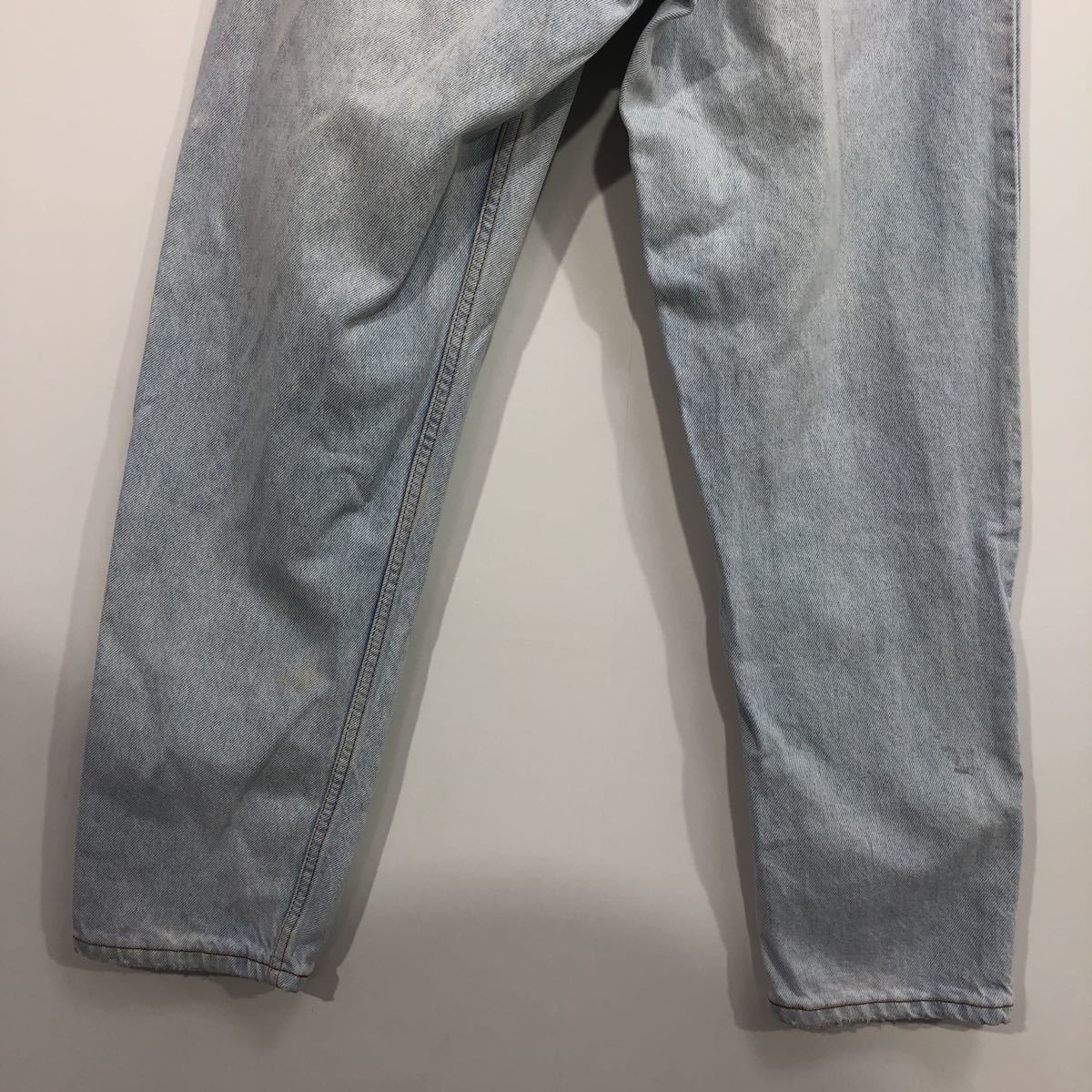 Levi's リーバイス 550 リラックスフィットジーンズ テープレッドレッグ テーパードデニム デニムパンツ W32 L30 ライトブルー 2204-266L_画像6