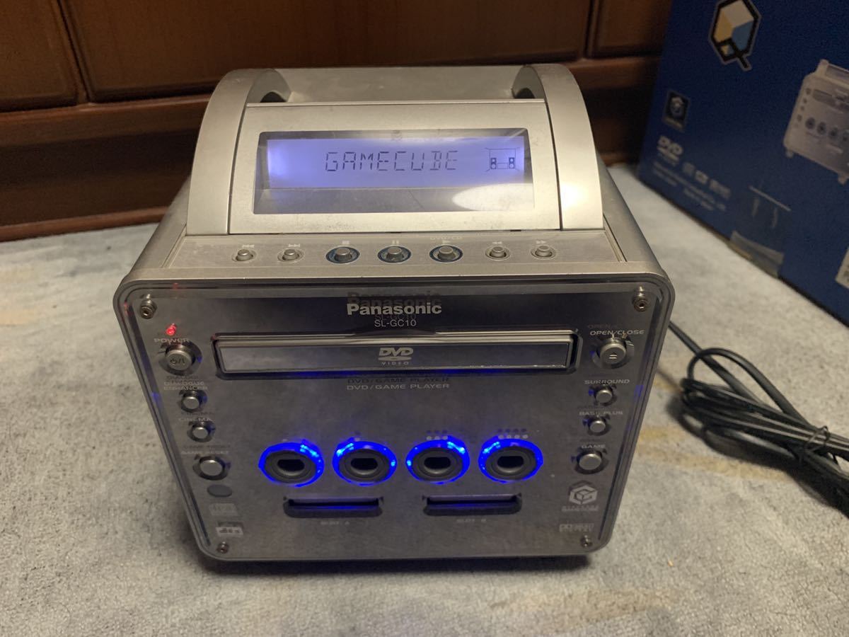 Panasonic Q SL-GC10-S ゲームキューブ 互換機 DVDプレイヤー ジャンク 