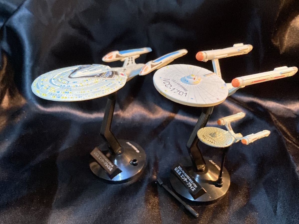 スタートレック スターシップ〜USSエンタープライズ2種！NCC 1701&NCC1701E 宇宙船 メカ SFムービー　バトルシップ