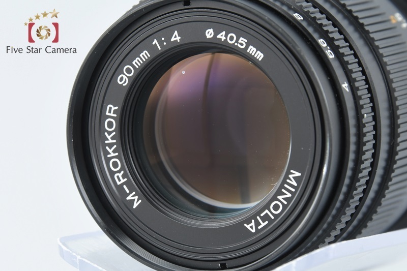 【中古】MINOLTA ミノルタ M-ROKKOR 90mm f/4_画像5