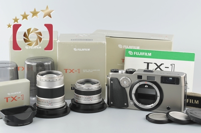 FUJIFILM 富士フイルム TX-1 + SUPER-EBC FUJINON 45mm f/4,90mm f/4