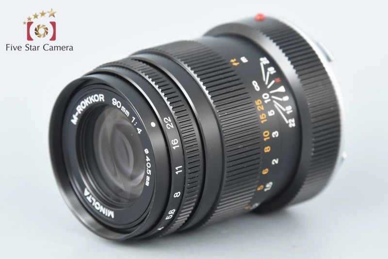 【中古】MINOLTA ミノルタ M-ROKKOR 90mm f/4_画像3