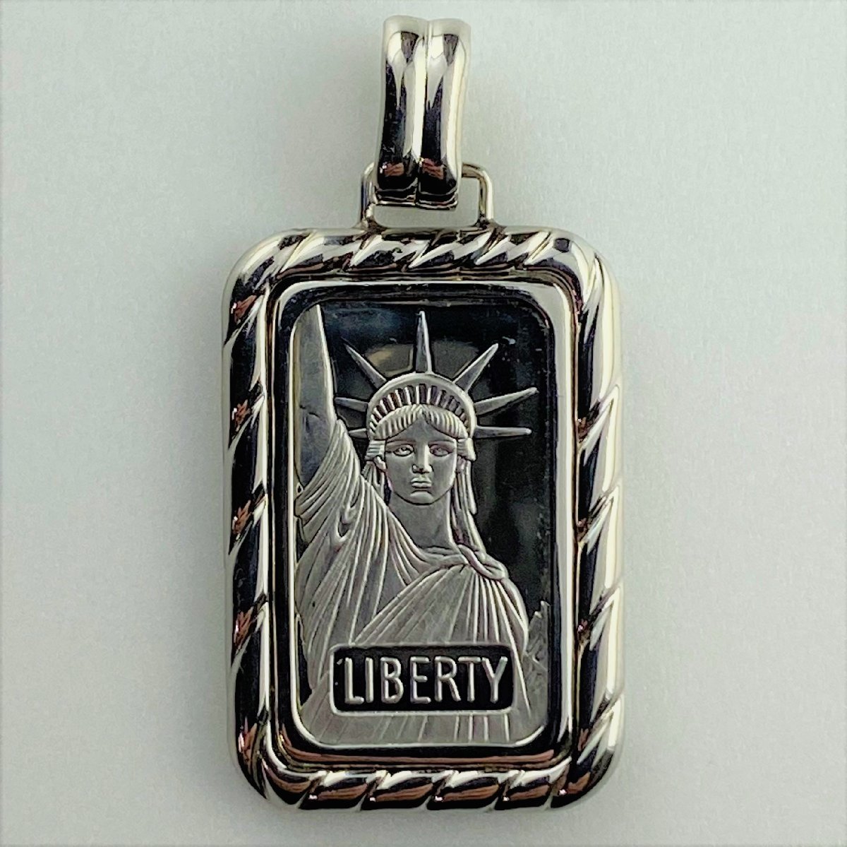 1 иена ~ ◆ ◆ Либерти Платиновая вершина ◆ ◇ Liberty Platinum 999,5 3,5 г AMPAC рамки платиновой платиновый стеклянный стекло.