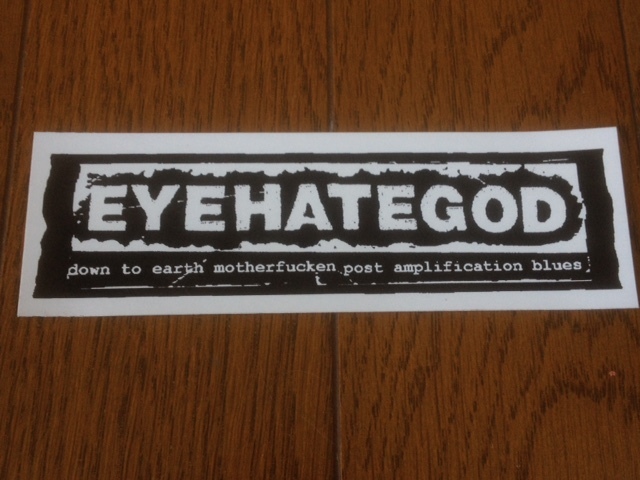 EYEHATEGOD sticker free shipping Buzzoven, Grief, Acid Bath