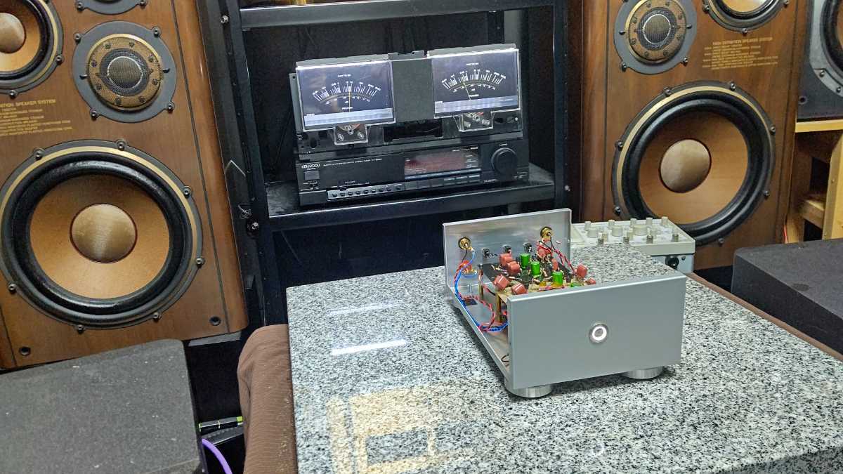 自作バッテリー駆動 MCヘッドアンプ+フォノイコライザーアンプ オールトランジスタディスクリート構成!MCカートリッジ専用自作アンプ! 3