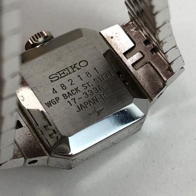 SEIKO セイコー 腕時計 シルバー 小物 手巻き アナログ メンズ ブランド_画像7
