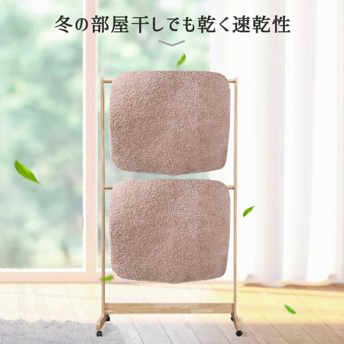 選べる５色 バスマット 速乾吸水 玄関マット 約40×60cm 抗菌防臭 ホテル エステ 干し風呂マット サラサラ シンプル _画像6