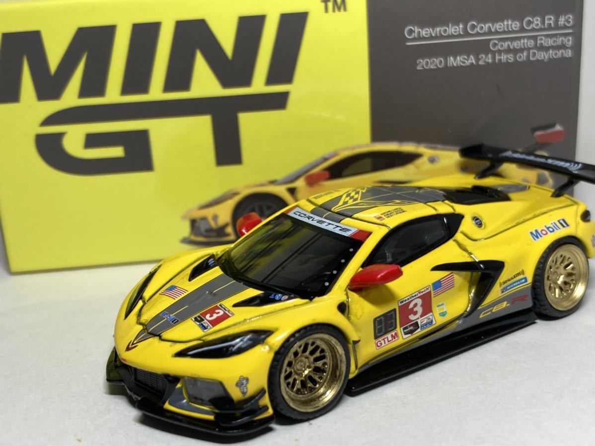 minigt1/64 253 コルベットC8#3 デイトナL カスタム の商品詳細