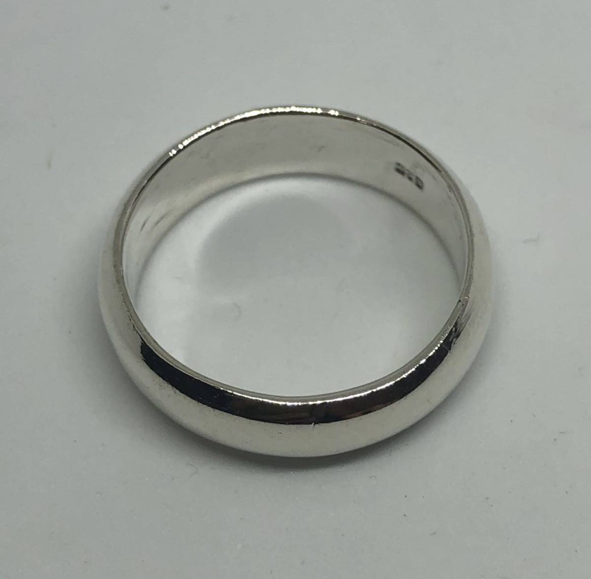 予約販売】本 マリッジプレーン SILVER925甲丸 銀 結婚指輪シンプル 9