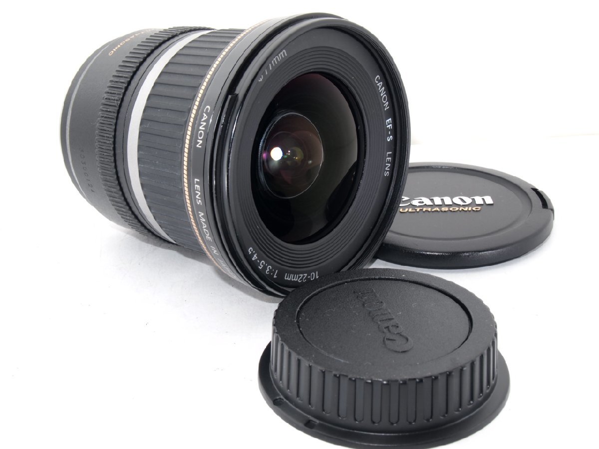 ☆外観特上品☆キャノン CANON EF-S 10-22MM F3.5-4.5 USM ☆動作品