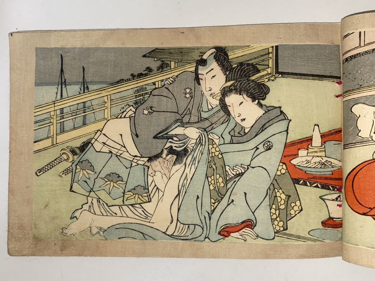 Dettagli dell'articolo 逸品!「春画本 一冊」浮世絵 春画本 艶 Dettagli dell'articolo 逸品!「春画本 一冊」浮世絵 春画本 艶