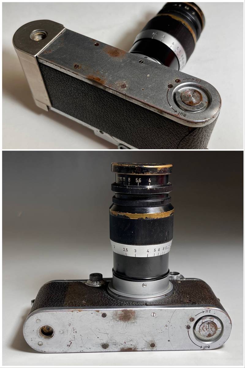 Leica ライカ Camera カメラ Ernst Leitz Wetzlar DRP Elmar f=9 cm 1:4 レンズ　ドイツ製_画像3