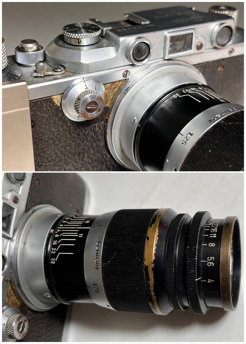 Leica ライカ Camera カメラ Ernst Leitz Wetzlar DRP Elmar f=9 cm 1:4 レンズ　ドイツ製_画像10