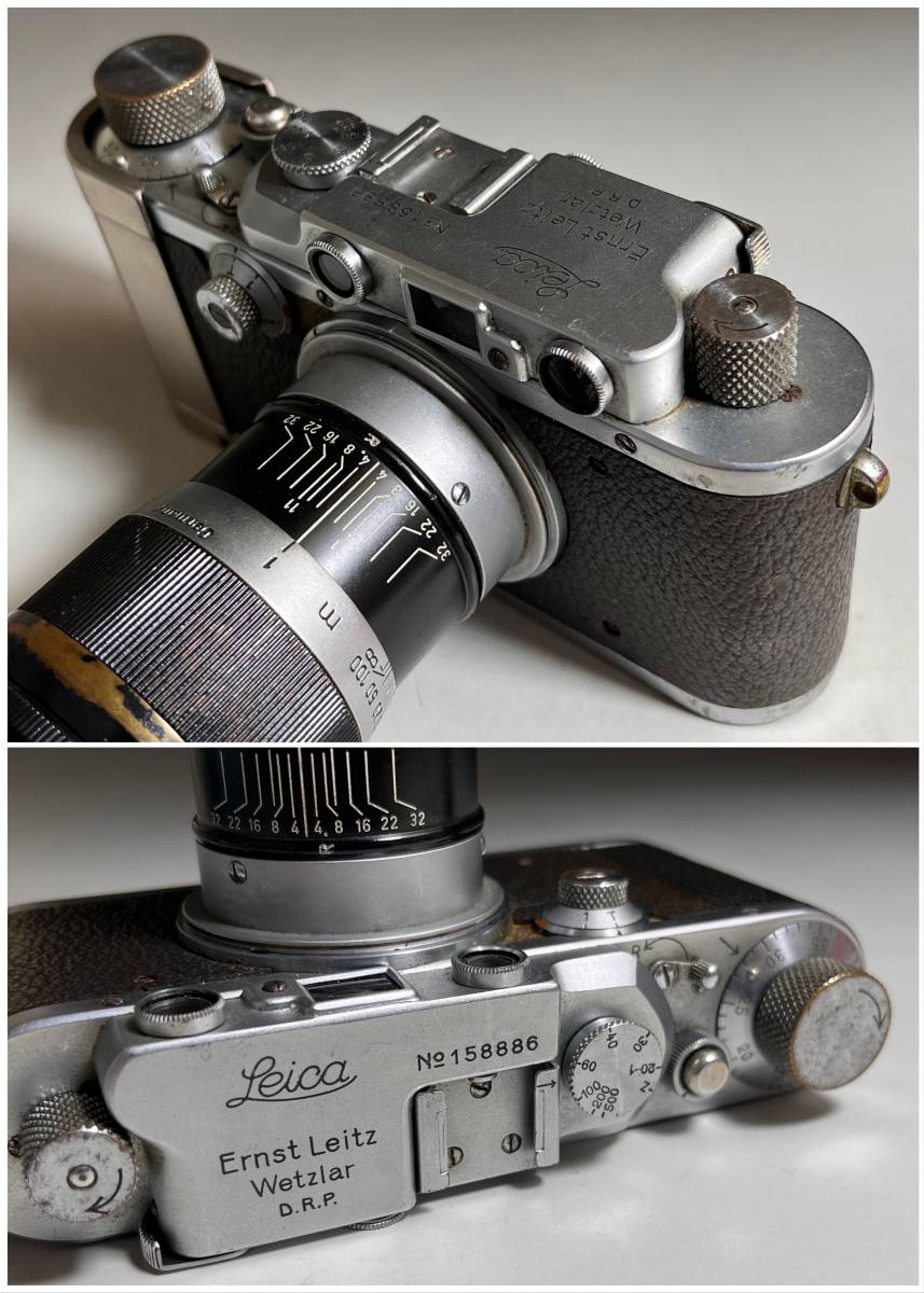 Leica ライカ Camera カメラ Ernst Leitz Wetzlar DRP Elmar f=9 cm 1:4 レンズ　ドイツ製_画像7