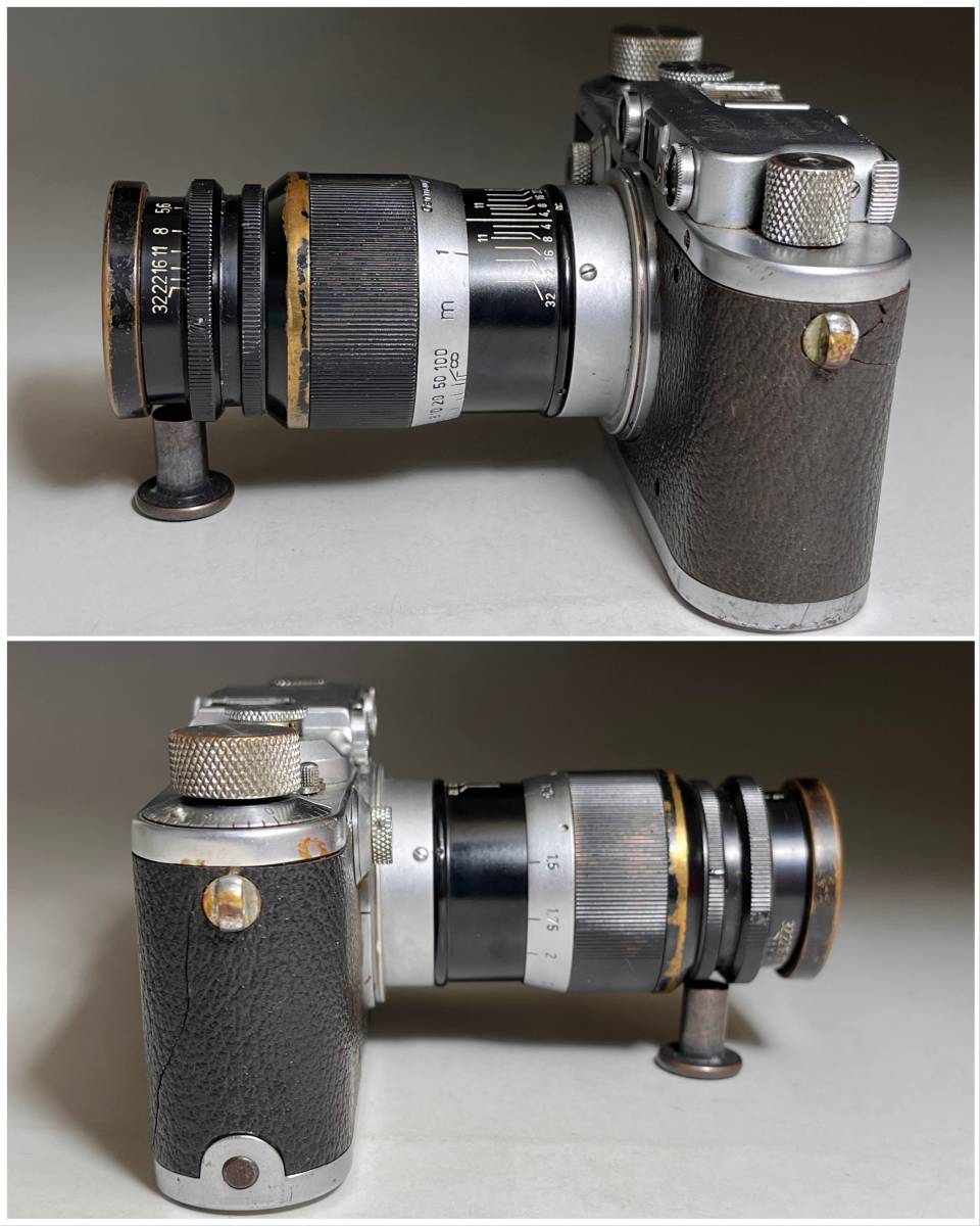 Leica ライカ Camera カメラ Ernst Leitz Wetzlar DRP Elmar f=9 cm 1:4 レンズ　ドイツ製_画像2