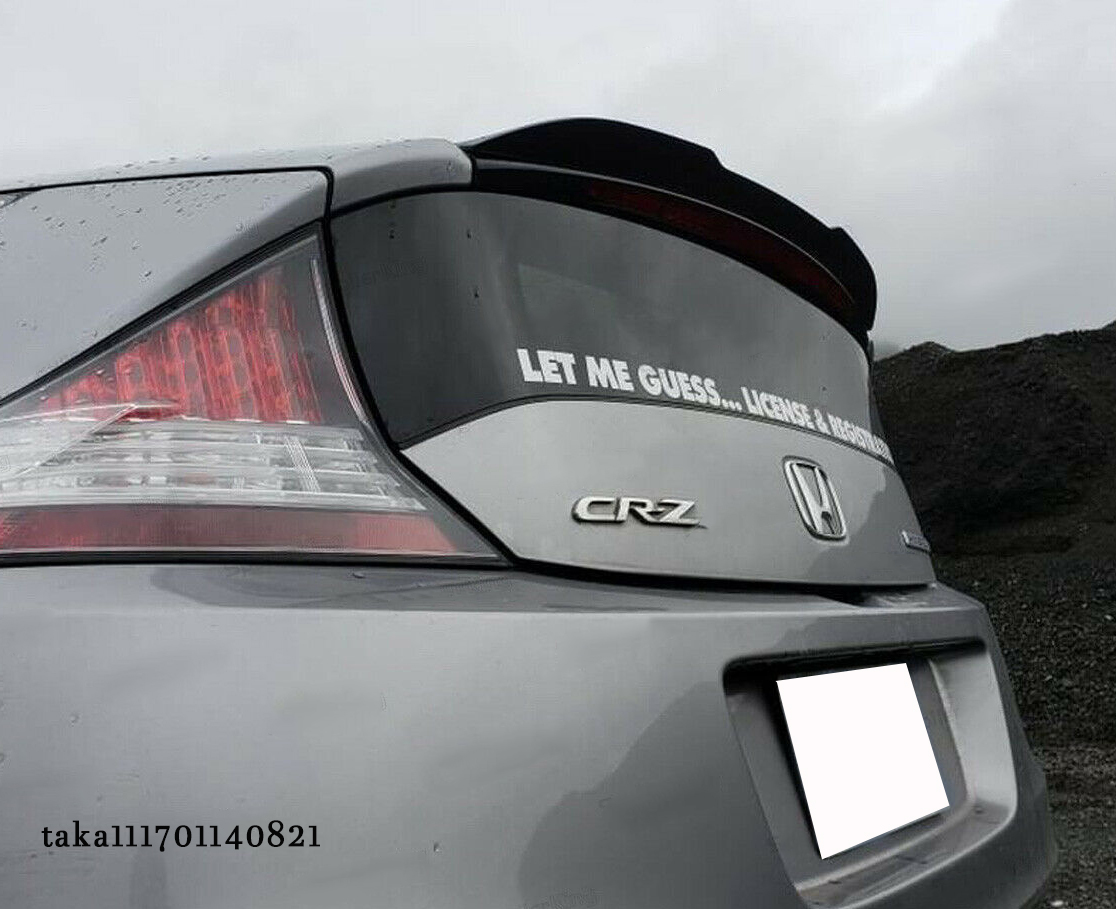 エクステン】 ヤフオク! - ホンダ CR-Z CRZ リア スポイラー