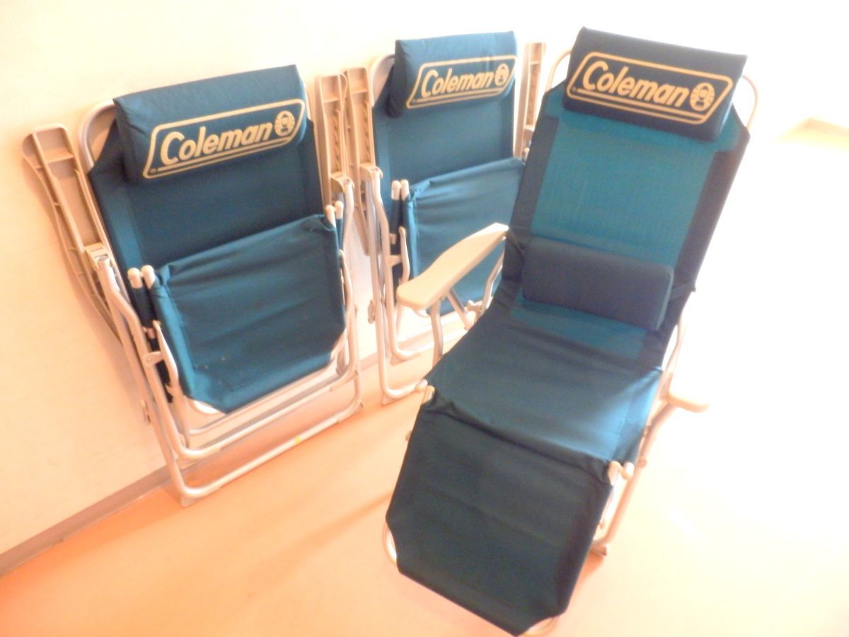 1000円スタート アウトドアチェア 3点セット Coleman コールマン First Class Chair 170-5513 イス アウトドア用品 キャンプ用品 E6027★