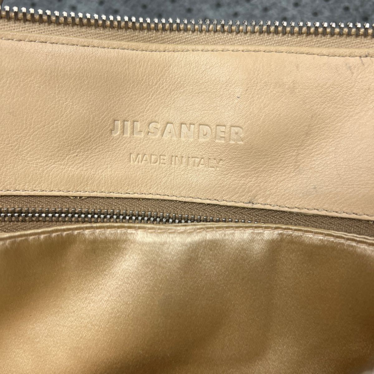 □定価20万 □ジルサンダー □JIL SANDER □カーフレザー □トート