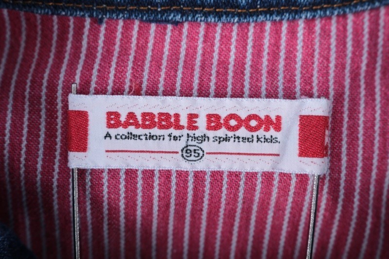 バブル ブーン ジャケット デニムジャケット アウター 男の子用 95サイズ 青 キッズ 子供服 BABBLE BOON_画像3