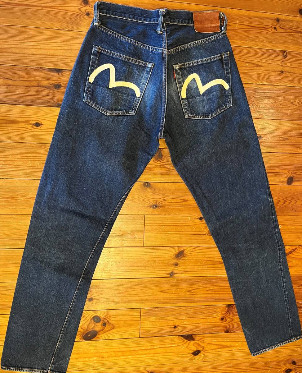 ヤフオク! - 激レア EVISU エヴィス No.0 緑耳 Lot.1999 白カ