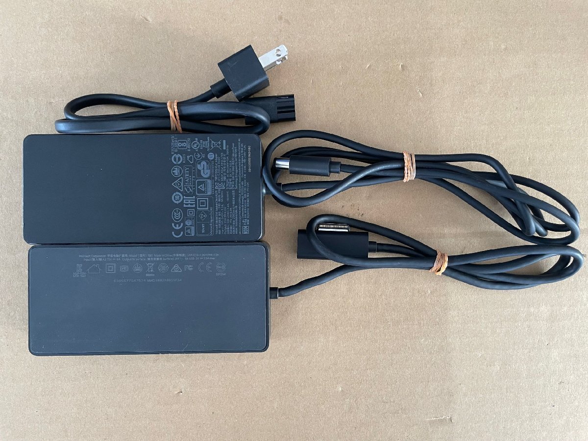 ★動作品★Microsoft Surface Dock ドッキングステーション 1661 専用ACアダプター 1749★AB254_画像1