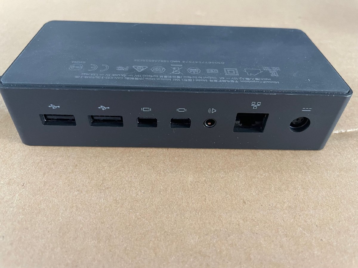 ★動作品★Microsoft Surface Dock ドッキングステーション 1661 専用ACアダプター 1749★AB254_画像5