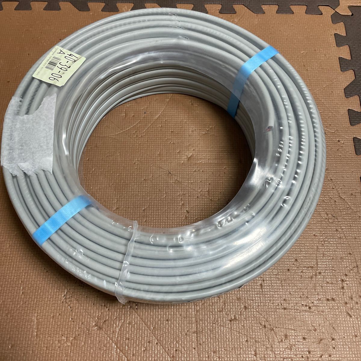 住電日立ケーブル 2×5.5mm^2-1×1.6E/200V アース入りVVFケーブル 新品未使用 1