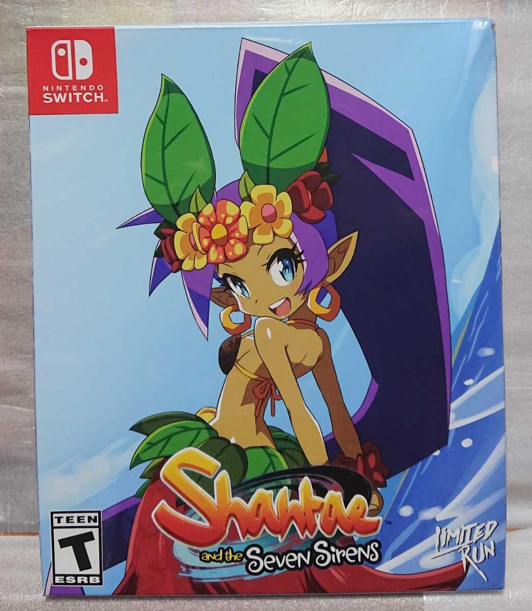 Nintendo Switch シャンティと7人のセイレーン shantae and the seven sirens ニンテンドースイッチ 未開封