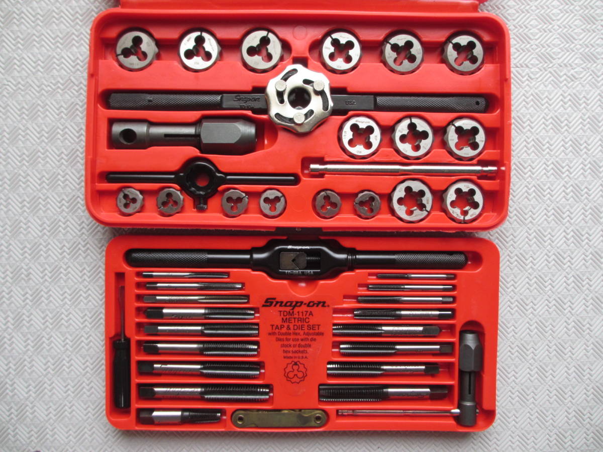 Snap-on スナップオン タップ ダイス セット TDM-117A 送料無料 | www