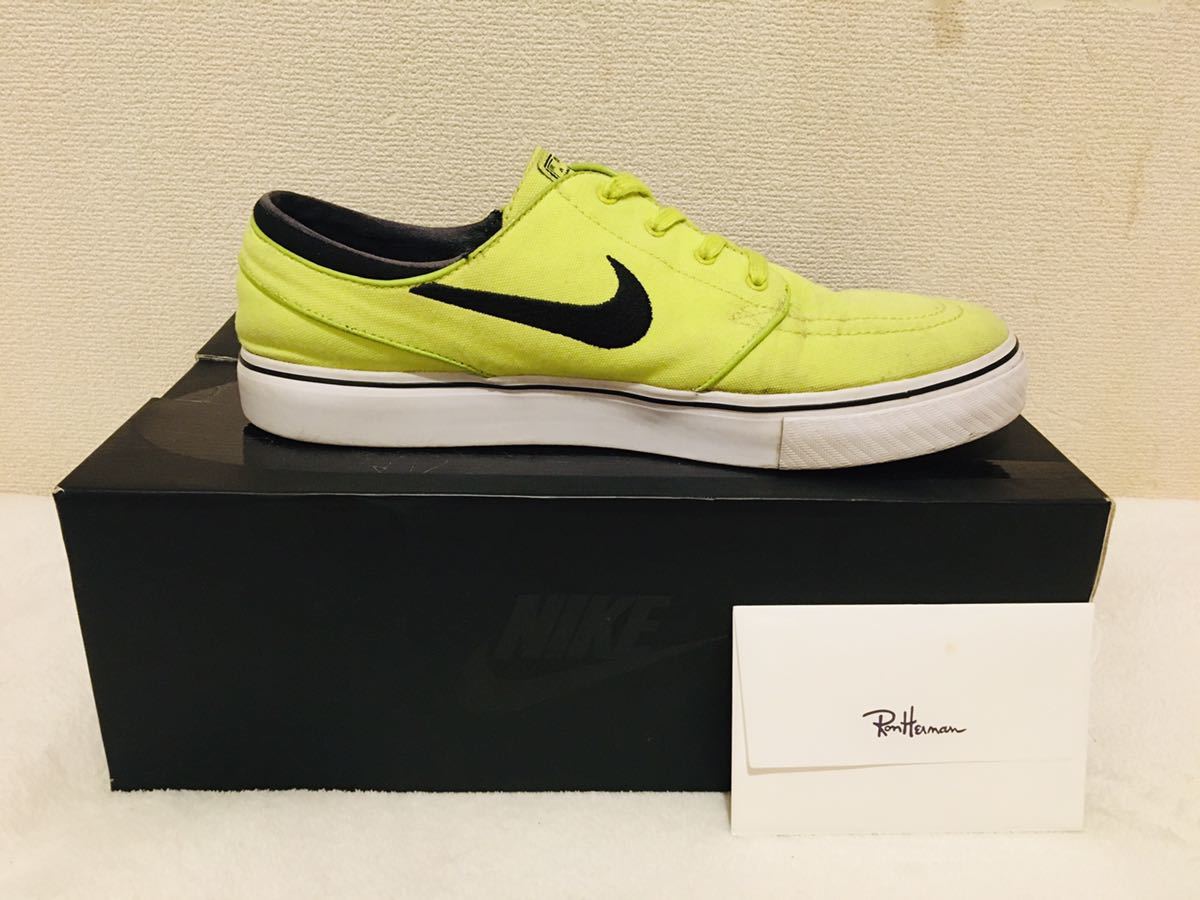 RHC！激レア！即完売！超希少！RonHerman購入品！限定色モデル★最高級！NIKEナイキ！Stefanjanoski！スケートシューズ！希少サイズ27ｃｍ_画像6