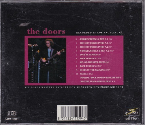 ■CD★ドアーズ/Missing Tapes★THE DOORS★輸入盤■_画像2