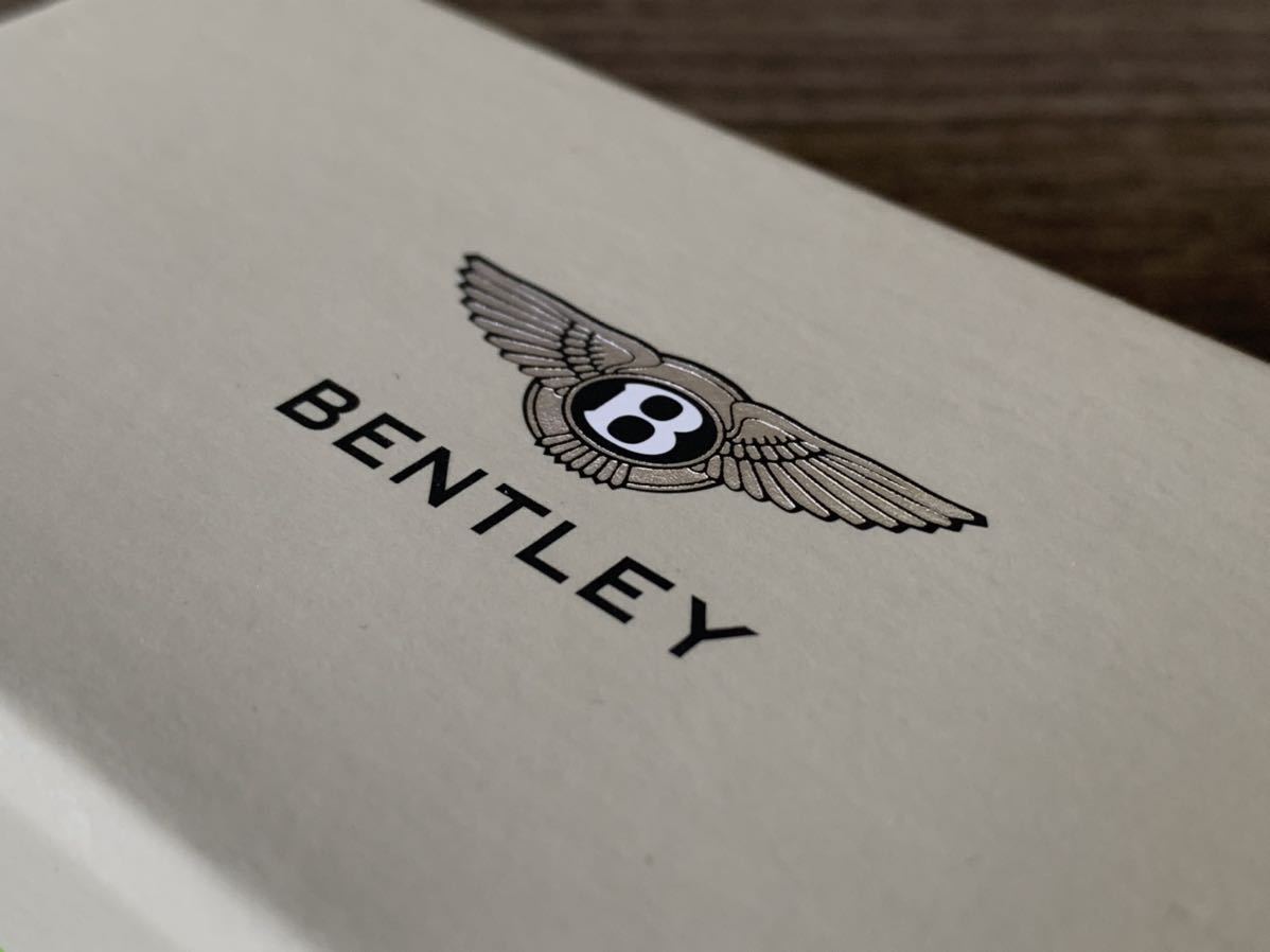 ☆BENTLEY ベントレー 正規 キーリング キーホルダー ブラック コーンズ品 新品未使用☆