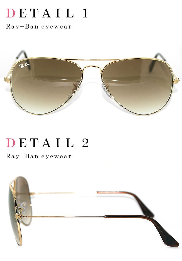 新品 レイバン サングラス Ray-Ban RB3025 001/51 ティアドロップ AVIATOR CLASSIC METAL メタル アビエーター 00151 メンズ レディー_画像2