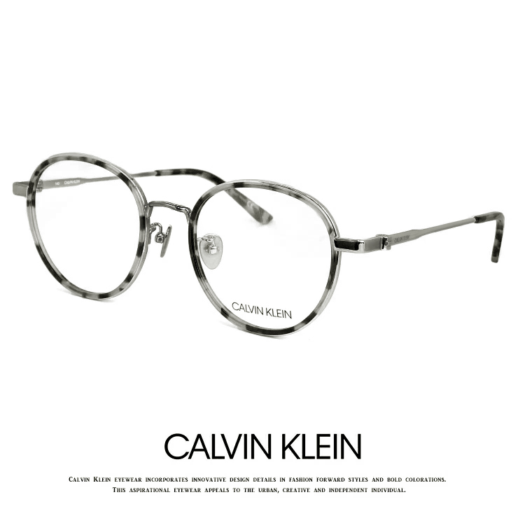2022?新作】 Klein Calvin 丸メガネ 眼鏡 klein calvin ck18110a-071
