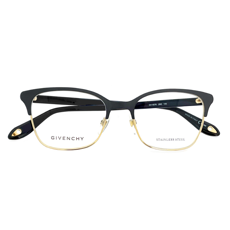 新品 GIVENCHY メガネ ジバンシー 眼鏡 gv0076 2m2 ジバンシイ ジバンシィ 小顔 小さめ Sサイズ レディース 女性 ウェリントン 国内正規品_画像2