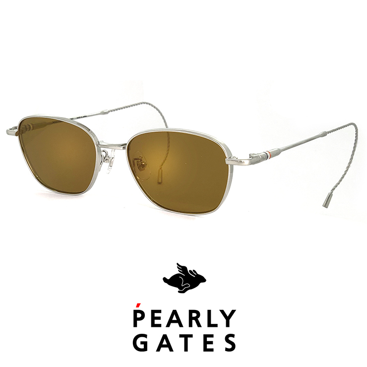 新品 日本製 PEARLY GATES パーリーゲイツ メンズ サングラス pg-8903-2 ゴルフ サングラス pearly gates パーリー ゲイツ 巻きつる