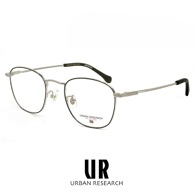 新品 アーバンリサーチ メガネ urf5015-2 URBAN RESEARCH 眼鏡 ウェリントン 型 メンズ レディース ユニセックス メタル フレーム
