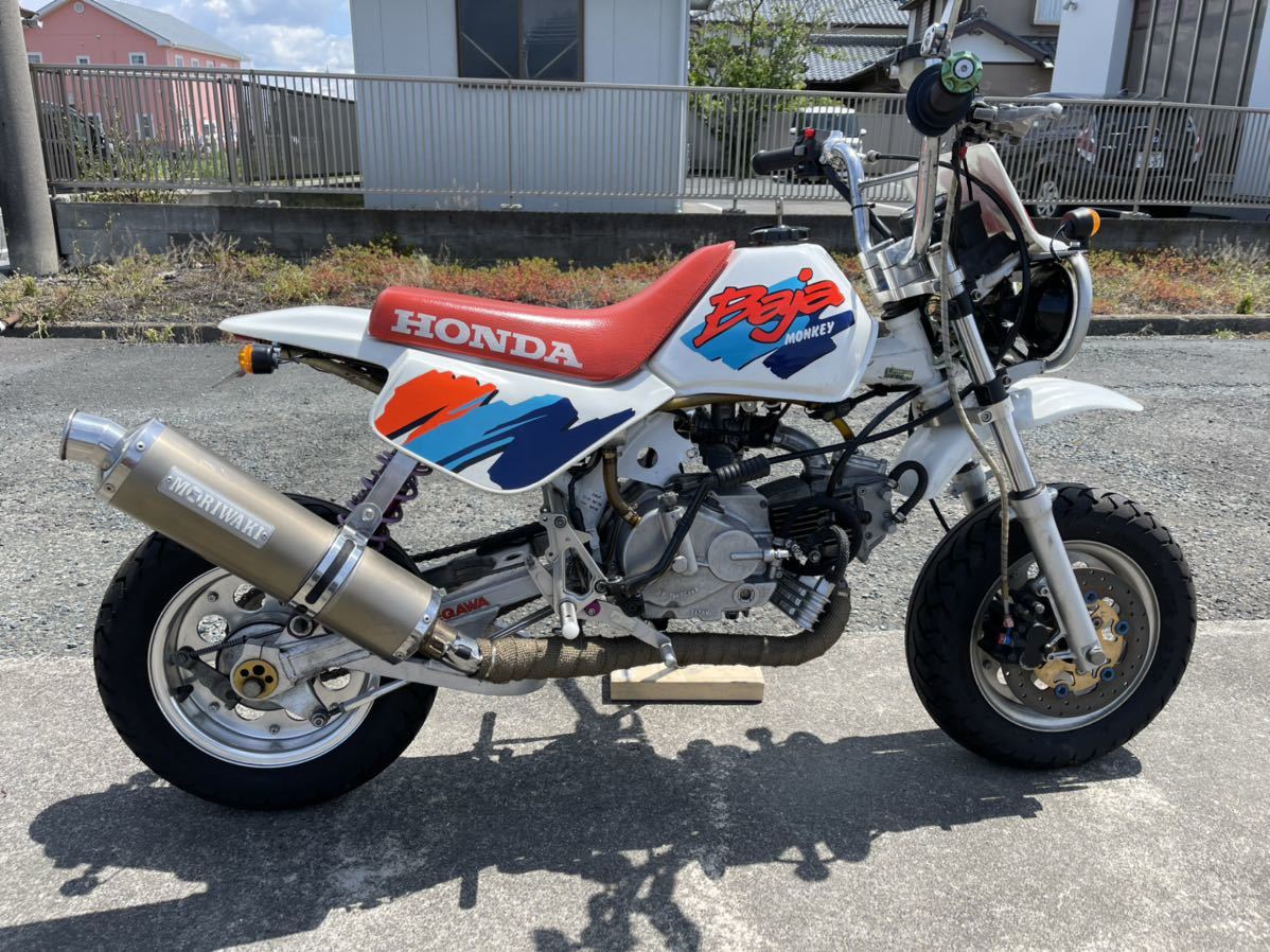 1円〜 ホンダ モンキー BAJA 106cc 武川 10インチ 12V仕様 1円〜 ホンダ モンキー BAJA 106cc 武川 10インチ 12V仕様