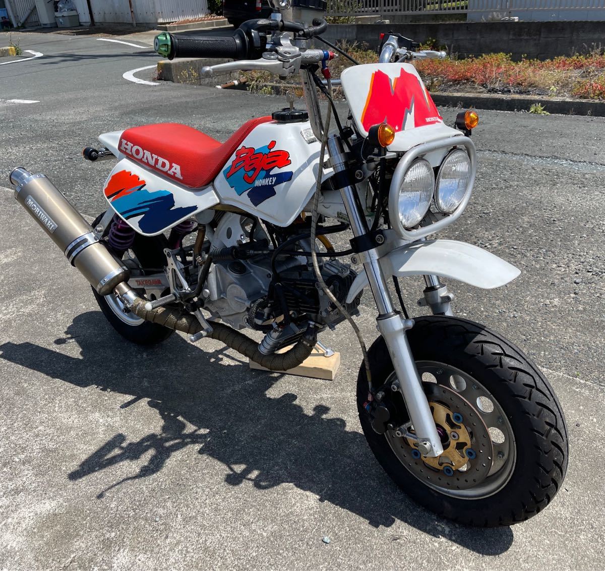 1円〜 ホンダ モンキー BAJA 106cc 武川 10インチ 12V仕様 ゴリラ