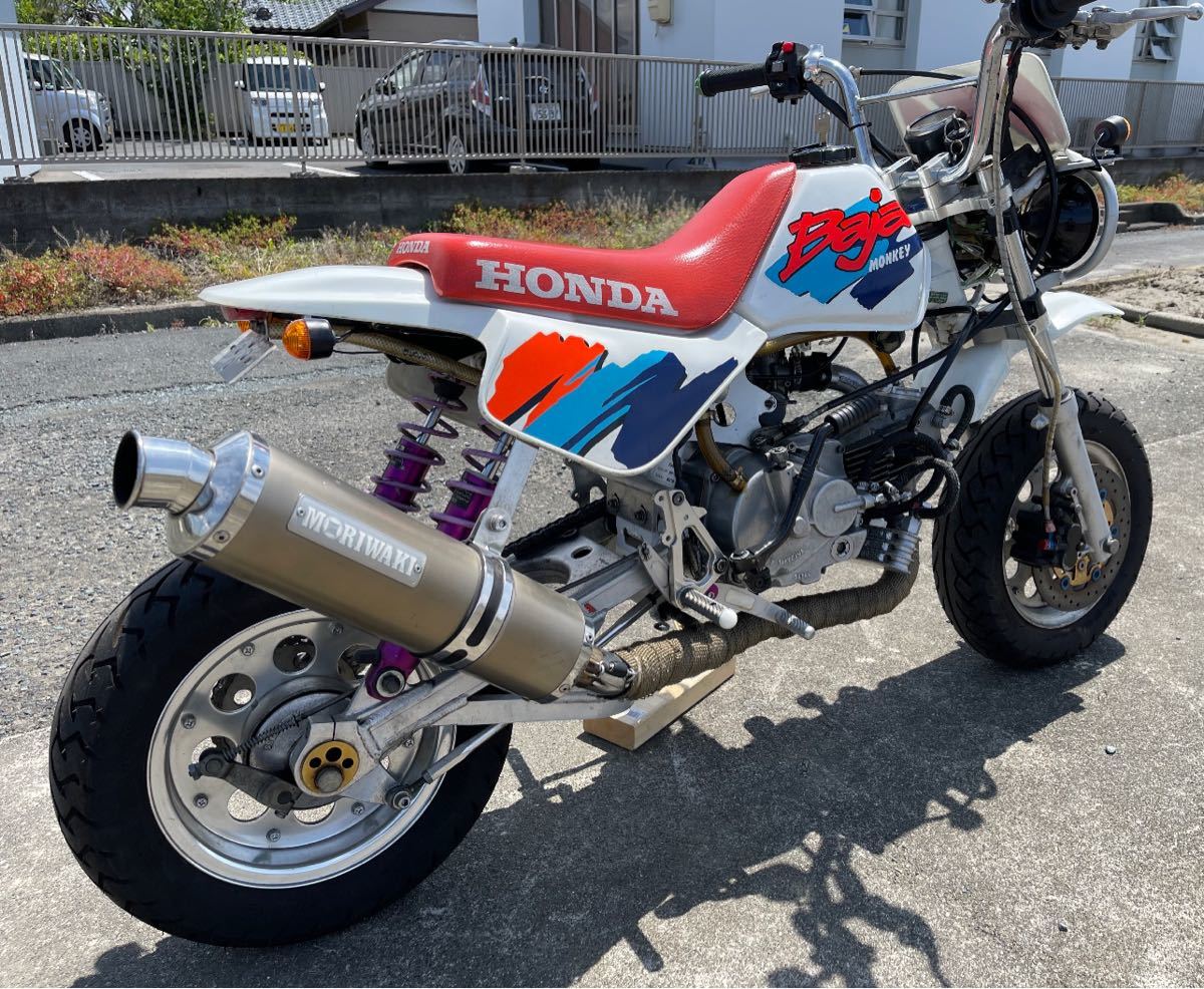 1円〜 ホンダ モンキー BAJA 106cc 武川 10インチ 12V仕様 ゴリラ