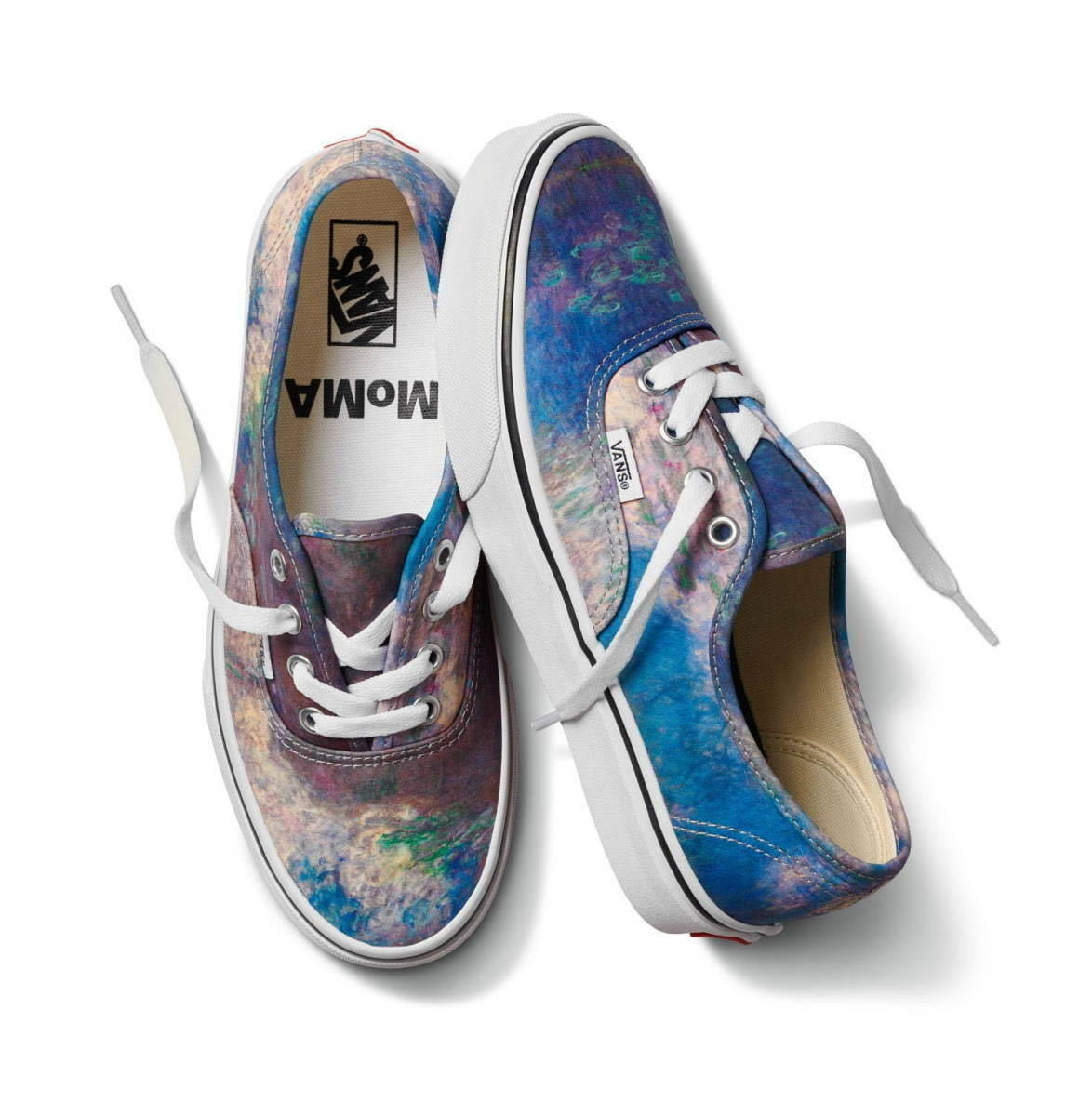 【送料無料】【新品】【限定コラボ】MOMA × VANS クロード・モネ AUTHENTIC CLAUDE MONET 26.5cm モマ クロードモネ オーセンティック