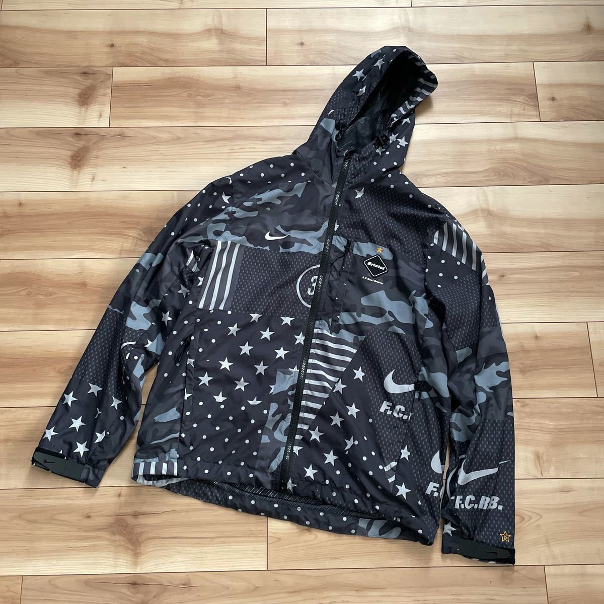 16SS】【希少】F.C.Real Bristol NIKE WOVEN PRACTICE JACKET L ナイキ