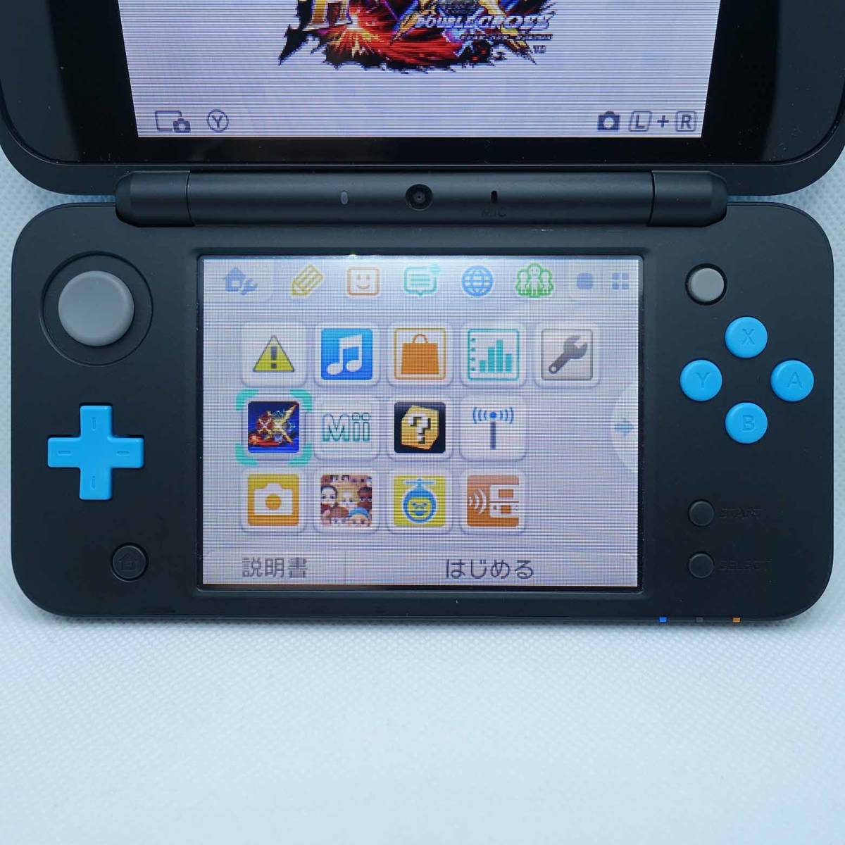 任天堂 Newニンテンドー2DS LL ブラック×ターコイズ 本体 + 任天堂 Newニンテンドー2DS LL ブラック×ターコイズ 本体 +