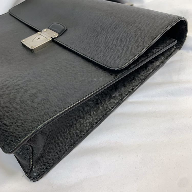 1円○ルイヴィトン○ロブスト○書類カバン○タイガ ビジネスバッグ