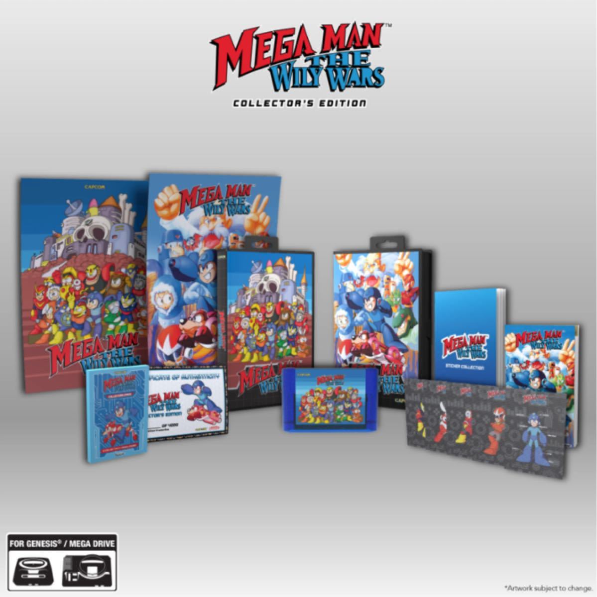 ロックマン メガワールド Mega Man: The Wily Wars コレクターズ